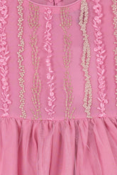 Pink Girl's Fancy Frock